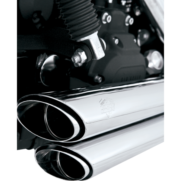 (image for) Vance & Hines Shortshots Staggered Exhaust System Chrome