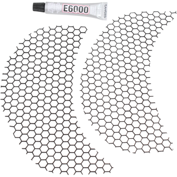 (image for) Klock Werks Fairing Vent Screen Honeycomb Black