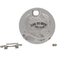 (image for) Live To Ride Fuel Door Chrome