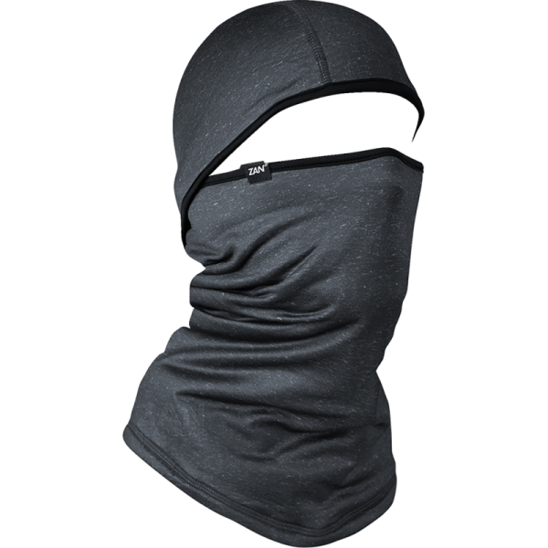 (image for) Zan Headgear SportFlex™ Fleece-Lined Convertible Balaclava - Charcoal Heather