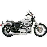 (image for) Bassani Road Rage 2-Into-1 System Chrome, Short Upswept (XL)