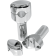(image for) Smooth Riser Kit 4" Chrome