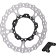 (image for) Arlen Ness Big Brake Full Floating Rotor Kit - Black Anodized, Right