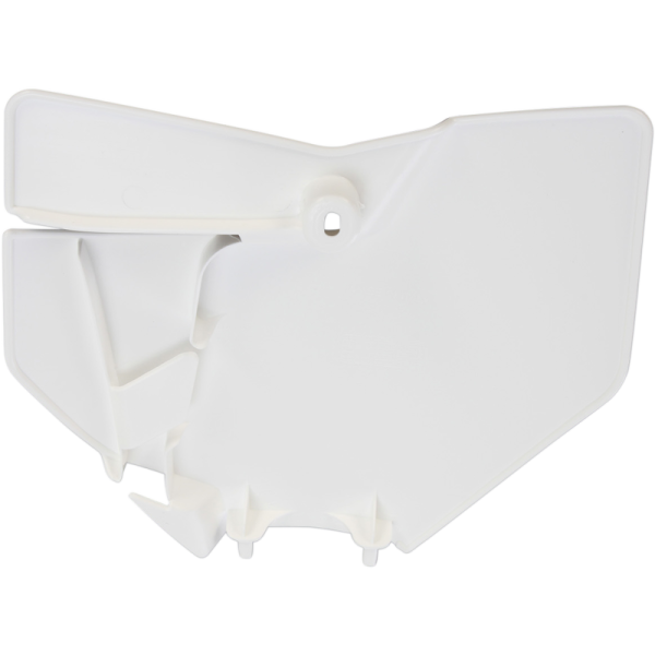 (image for) UFO Front Number Plate - White