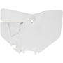 (image for) Front Number Plate - White