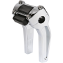 (image for) Thrashin Supply Pullback Riser Kit, Chrome, 6 1/2" w/ gauge cutout