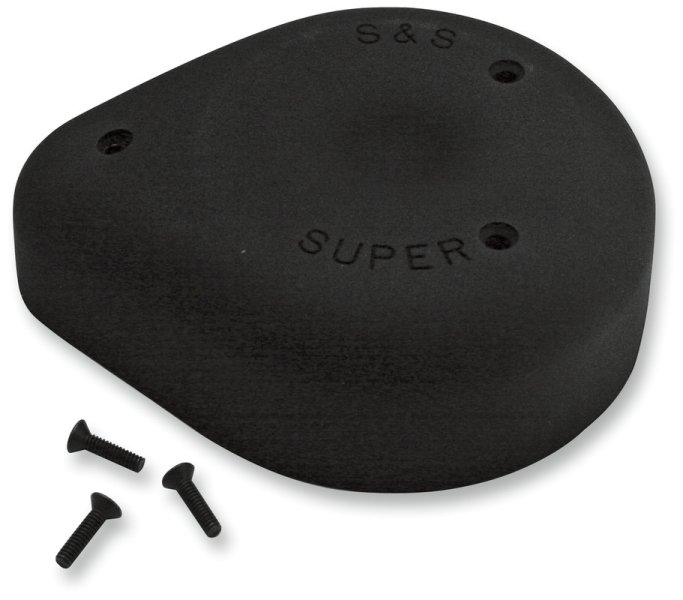 (image for) S&S CYCLE Repl. S&S Air Cleaner Cover, Gloss Black