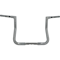 (image for) 13" EZ Install Reduced Reach Flat Top Handlebar, Chrome