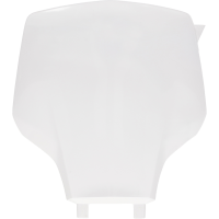 (image for) Acerbis Front Number Plate - White