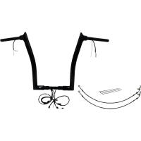 (image for) EZ Install Handlebar Kit Gloss Black 16" Rise