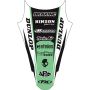 (image for) Factory Effex Rear Fender Kit - Kawasaki KX250F/450F 06-08