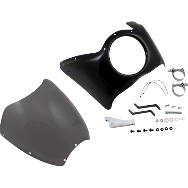 (image for) Arlen Ness Direct Bolt-On Fairing Gloss Black