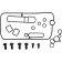 (image for) Moose Offroad Carburetor Mid Body Gasket Kit - 0935-1049