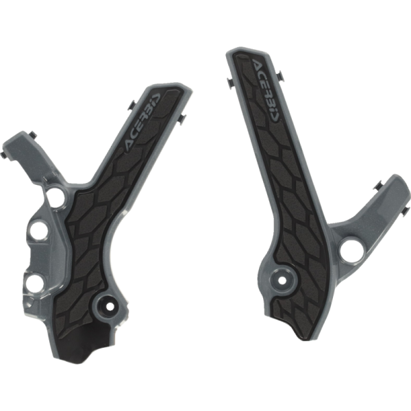 (image for) Acerbis X-Grip Frame Guard - Suzuki DR-Z400E/S/SM 00-23 - Gray/black