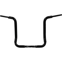 (image for) EZ Install Round Top Handlebar - Black, 16” Rise