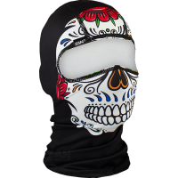 (image for) Zan Headgear Polyester Balaclava - Muerte Skull