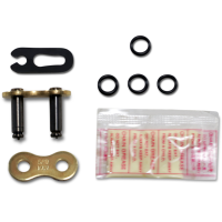 (image for) Professional VX3 Series X-Ring Chain 520VX3 - Clip Connecting Link, Gold
