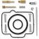 (image for) Carburetor Repair Kit for Honda CR250R 00