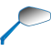 (image for) Mini Stocker Mirror - Left (Blue)