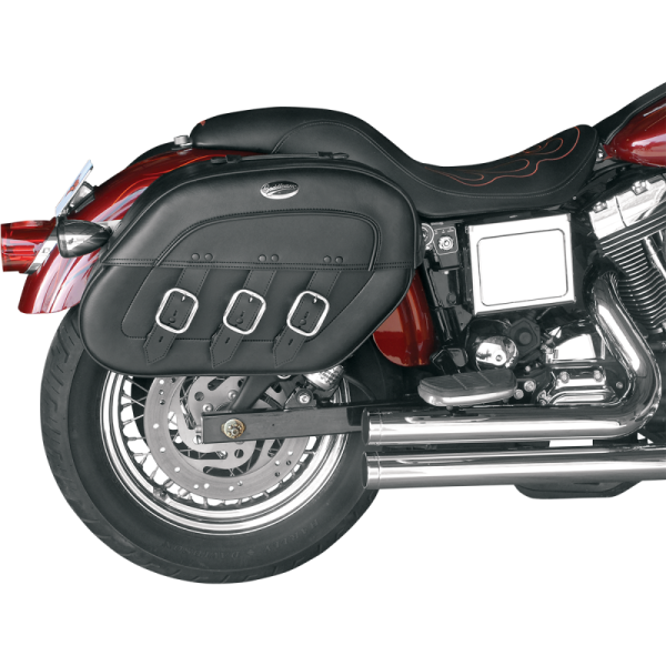 Saddlemen S4 Rigid-Mount Quick-Detach Drifter Slant Saddlebags
