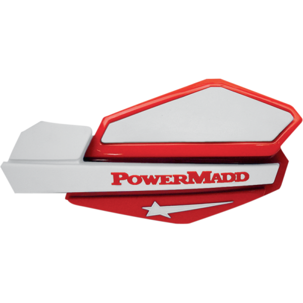 (image for) POWERMADD/COBRA Star Series Handguards - Red/white