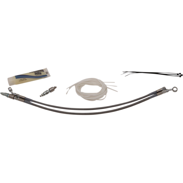 (image for) FAT BAGGERS INC EZ Install Kit Braided 14"/16"