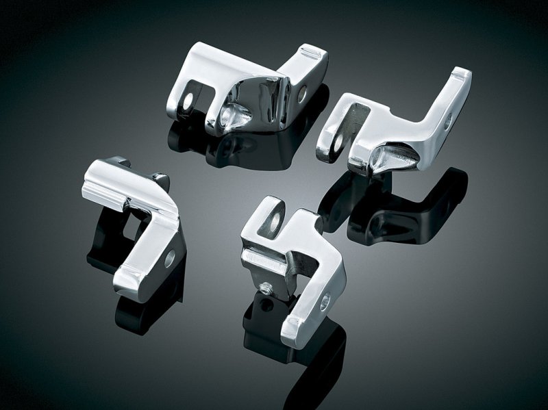 (image for) Chrome Driver Floorboard Relocation Brackets