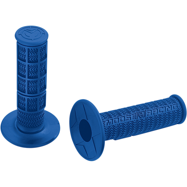 (image for) Moose Racing Stealth Grips MX (W/ Flange) - Blue