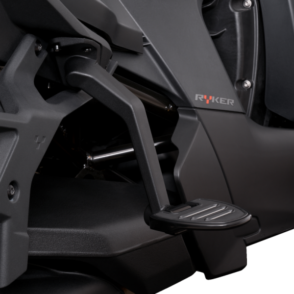 (image for) SHOW CHROME Commander Passenger Board - Satin black