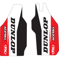 (image for) Factory Effex Sponsor Logo Lower Fork Guard Graphics - Honda CR125R-500R, CRF250R/450R 90-18