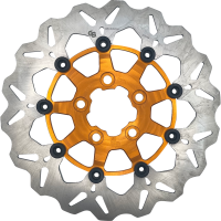 (image for) Full-floating Rear Rotor, Orange Carrier