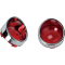 (image for) Visor-Style Bezel and Lens - Red