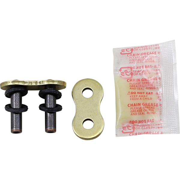 (image for) RK 530MAX-X Connecting Link - Rivet, Gold