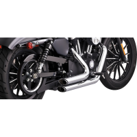 (image for) Vance & Hines Shortshots Staggered PCX Exhaust System Chrome