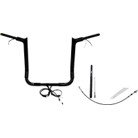 (image for) EZ Install Handlebar Kit Gloss Black 16" Rise