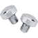 (image for) Drag Specialties Chrome Knurled Bolt Kit for Softail Seats