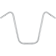 (image for) Burly Brand 1" Narrow Bottom Ape Hangers - Chrome
