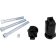 (image for) Gloss Black Passenger Floorboard Support Brackets