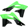 (image for) Acerbis Radiator Shrouds/Louvers - Black/green