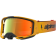 (image for) Alpinestars Vision 8 Goggles - Amber Fire Red/Black (Mirror Red Lens)