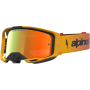 (image for) Alpinestars Vision 8 Goggles - Amber Fire Red/Black (Mirror Red Lens)