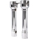 (image for) Thrashin Supply Holeshot Riser Kit, Chrome, 8"