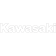 (image for) Die-Cut Sticker - Kawasaki, white
