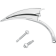 (image for) Arlen Ness Micro Mirrors - Scoop, Right - Chrome