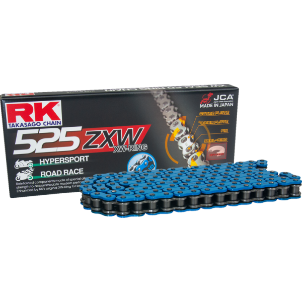 (image for) RK 525 ZXW Rivet Connecting Link (Blue)