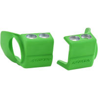 (image for) Acerbis Lower Fork Cover Sets/Shoe Protectors for Inverted Forks - Green (shoe protector)