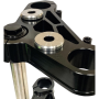 (image for) Handlebar Riser Damper Kit Raw Aluminum