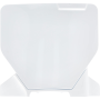(image for) White 20 Front Number Plate