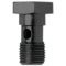 (image for) Ebony 7/16"-24 Single Banjo Bolt