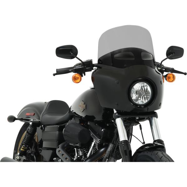 (image for) MEMPHIS SHADES HD 11" Black smoke Vented Windshield